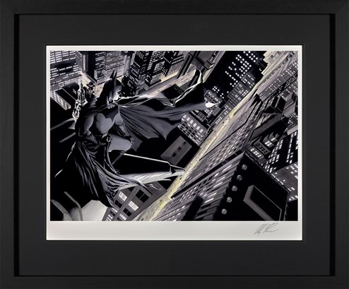 Batman: Knight Over Gotham by DC - Framed Limited Edition on Paper
